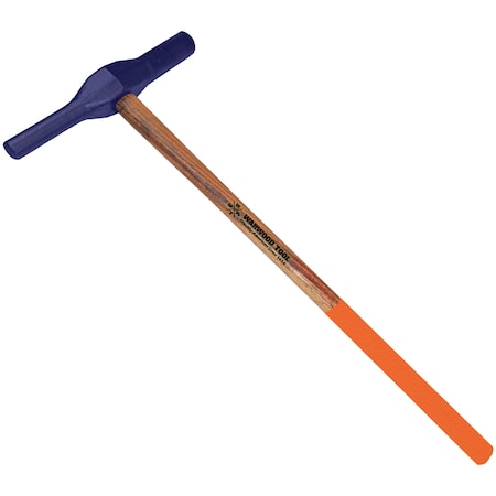 Warwood Tool 8 lb Carbon Spike Maul Bell Pattern, 36 Hickory Safety Grip Handle 322